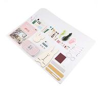 LICAEVEY Kit D'assemblage sur Le Thème du Bon Vieux Temps, Mini Maison de Poupée Faite à la Main, pour la Décoration de la Maison, Cadeau pour Les Amis et Améliorant la capacité Pratique et la (Coin