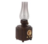 LICAEVEY Lampe de Table Vintage Bluetooth Speaker, Support USB, Carte