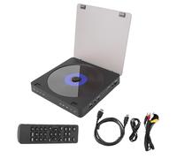 LICAEVEY Lecteur DVD Toutes Régions avec Sortie HDMI et AV, Lecteur Multimédia HD 1080P avec Télécommande pour Téléviseur et Projecteur, Prend en Charge la Lecture USB et Le Chargement