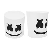 LICAEVEY Masque Facial à LED, Masque de Fête Lumineux avec Modes Stable et Flash, Matériau EVA Confortable pour les Raves, les Festivals, le Cosplay et les Boîtes de Nuit