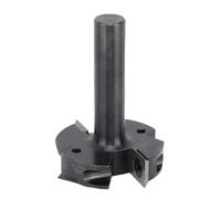 LICAEVEY Mèche de Routeur, Aplatissement de Dalle avec Lames Interchangeables Double Face, Carbure cémenté pour une Coupe de Bordure de Précision, Kit de Surfaçage CNC pour le Travail du Bois