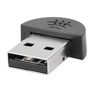 LICAEVEY Microphone USB Portable pour Ordinateur, Mini Adaptateur de Micro D'enregistrement en Studio avec Réduction du Bruit, Prise Omnidirectionnelle à 360°, Plug and Play, Cours en Ligne, (Black)