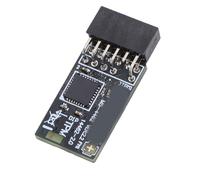 LICAEVEY Module TPM2.0 Module de sécurité de Cryptage TPM SPI 12 Broches avec SLB 9670 pour 10 11, Prend en Charge Les Séries 400 et Supérieures pour Carte Mère A520 B550 WRX80 X570S B650