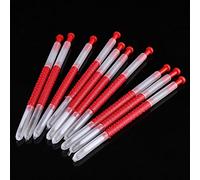 LICAEVEY Outil de Greffage pour Apiculture, Outil d'élevage de Reines avec Piston à Ressort, de Transfert de Précision pour Larves Délicates, Style Crayon à Roseau Flexible, Kit de Greffage 10