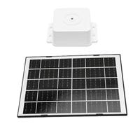 LICAEVEY Panneau Solaire 4 W avec Batterie Intégrée de 15 000 MAh (WHITE)