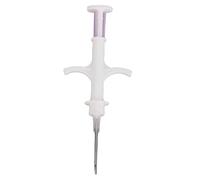 LICAEVEY Paquet de 10 Puces Universelles pour Animaux de Compagnie, Puce à 15 Chiffres pour Chiens, Chats, Animaux de Compagnie et Bétail, 134.2kHz/125kHz avec Stockage 512 Bits et (1,4 * 8mm)