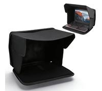 LICAEVEY Pare-Soleil pour Ordinateur Portable de 15 à 16 Pouces, Couverture D'écran en Tissu Oxford Portable Pliable avec Panneaux Mobiles pour Une Protection de la Vie Privée avec Bloc