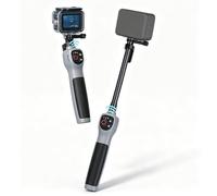 LICAEVEY Perche à Selfie sous-Marine, Télécommande Bluetooth étanche jusqu'à 30 M, Perche Télescopique Extensible jusqu'à 33 Pouces, Support de Caméra pour Les Aventures Aquatiques,