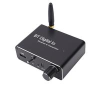 LICAEVEY Récepteur émetteur Audio Bluetooth 5.3 avec Télécommande, Convertisseur Numérique vers Analogique, Prend en Charge Les Interfaces Optiques Coaxiales AUX USB pour Cinéma Maison