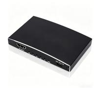 LICAEVEY Répartiteur HDMI 1 Entrée 4 Sorties pour Lecteur TV Blu Ray, Répartiteur HDMI 1x4 Prenant en Charge 4K 60Hz Full HD 1080P 3D, avec DTS HD Dolby TrueHD