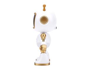 LICAEVEY Robot Interactif IA pour Enfants avec 37 Langues Dialogue Éducatif | Répond rapidement aux questions grâce au système d\'IA avancé, à la reconnaissance vocale avec des expressions oculaires