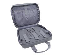 LICAEVEY Sac de Rangement Satellite, étui de Transport de Voyage pour Mini Kit de Parabole, Doublure en Mousse Résistante aux Chocs, Organisateur de Câble Oxford étanche pour Adaptateur de Tuyau de