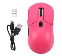 LICAEVEY Souris sans Fil, 2,4 G BT 2 Modes, Souris D'Ordinateur Silencieuse, Portable sans Fil avec Récepteur USB pour Ordinateur Portable, 1000 1200 1600 DPI Réglable, Veille (Rose Profond)