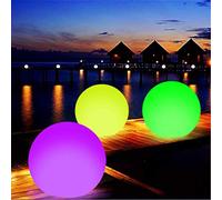 LICAEVEY Sphère Gonflable LED RGB, étanche IP65, avec Télécommande, Boule