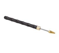 LICAEVEY Stylo de Teinture pour Bord de Cuir, Rouleau en Acier Inoxydable | Action de roulement douce, poignée confortable en bois de santal, outil portable, fournitures de peinture des bords du cuir