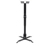 LICAEVEY Support de Projecteur avec Plafond Mural 3 en 1 pour Bureau à | Support de Projecteur Télescopique avec Crochet à Dégagement Rapide Réglable en Inclinaison de Charge de 25kg pour Salle de