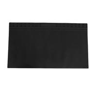 LICAEVEY Tapis de Soudure en Silicone Extra Large 27,6 X 15,7 Pouces, Résistant à la Chaleur jusqu'à 932 °F avec Fentes pour Vis pour L'électronique, Réparation D'ordinateur, de (BLACK)