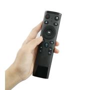 LICAEVEY Télécommande sans Fil Air Mouse 2,4 G, Contrôleur D'entrée Vocale Gyroscope 16 Touches avec Gyroscope et Télécommande D'entrée Vocale, Récepteur USB pour Projecteur Smart TV TV Box