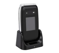 LICAEVEY Téléphone à Clapet débloqué 4G, écran HD de 2,4 Pouces et Téléphone Portable LTE Double écran de 1,77 Pouces avec Grands Boutons Rétroéclairés et Touche SOS, pour Personnes âgées (Black)