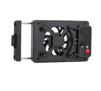LICAEVEY Ventilateur de Refroidissement adapté pour A7S3 FX30 A7M4, Système de Refroidissement Externe Silencieux et Réglable pour Caméra ABS pour L'enregistrement Vidéo en Direct