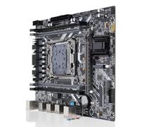 LICAEVEY X99 Micro ATX Gaming Motherboard pour LGA 2011-3, Prend en Charge Les CPU I7 et Xeon E5 V3 / V4, 4X DDR4 128 Go, Dual M.2 NVME/NGFF, Gigabit LAN, SATA 3.0