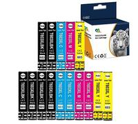 Licai 603XL Cartouches d'encre Compatible pour Epson 603 603 XL pour Epson Expression Home XP-2100 XP-2105 XP-4105 XP-4100 XP-3100 XP-3105 WF-2850DWF WF-2835DWF WF-2830DWF WF-2810DWF (15pcs)