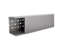 Licatec Goulotte de câblage avec couvercle, 1 m, pour l'installation de câbles avec homologation pour construction industrielle d'armoires électriques, câblage d'installations, construction de