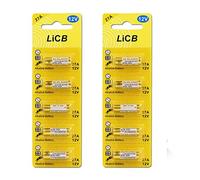 LiCB V27A LR27 MN27 L828 A27 Lot de 10 piles alcalines, 27 A 12 V, durée de vie d’environ 3 ans
