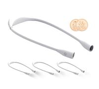 LICE DE LECTURE COUL-LEUR - LAMPE DE TRICHET LED, Accessoire d'artisanat rechargeable USB portable, lampe de livre au crochet mains libres flexible | Éclairage pour le camping, le salon, la lecture no