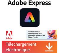 Licence Adobe Express Premium - ADOBE - Abonnement 6 Mois - IA Incluse - Envoi Rapide - Logiciels