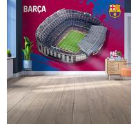 Licence Decor FC Barcelone Papier peint vinyle Stade 1 Petit format 110 x 80 cm