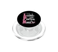 Licence infirmière Pratique LPN Medical Nursing Humour PopSockets PopGrip pour MagSafe