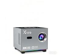 [Licence Netflix et mise au point électrique AI] Projecteur XNANO 4K avec WiFi6 et Bluetooth 5.0, projecteur de cinéma maison Full HD 1080p, avec assistant vocal intelligent, projecteur 4D/4P