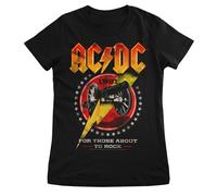 Licence Officielle AC / Dc - 1981 For Those About To Rock Femme T-Shirt