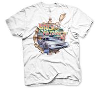 Licence Officielle Back To The Future Partie II Rétro Homme T-SHIRT S-XXL Taille