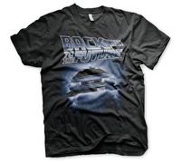 Licence Officielle Back To The Future - Volant Delorean Homme T-Shirt (S-XXL)