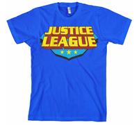 Licence Officielle Justice League Logo Classique Homme T-SHIRT S-XXL Tailles