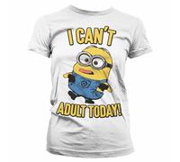 Licence Officielle Minions - I Ne Peut Pas Adulte Today Femme T-SHIRT S-XXL