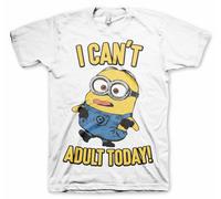 Licence Officielle Minions - I Ne Peut Pas Adulte Today Homme T-SHIRT S-XXL
