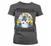 Licence Officielle Minions - Normal Life Is Ennuyeux Femmes T-SHIRT S-XXL