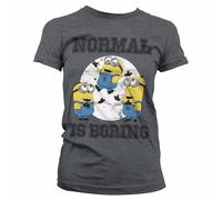 Licence Officielle Minions - Normal Life Is Ennuyeux Femmes T-SHIRT S-XXL