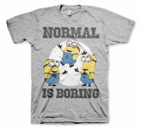Licence Officielle Minions - Normal Life Is Ennuyeux Homme T-SHIRT S-XXL Tailles