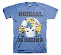 Licence Officielle Minions - Normal Life Is Ennuyeux Homme T-SHIRT S-XXL Tailles