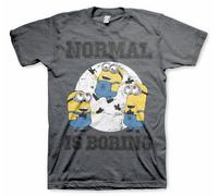 Licence Officielle Minions - Normal Life Is Ennuyeux Homme T-SHIRT S-XXL Tailles