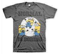 Licence Officielle Minions - Normal Life Is Ennuyeux Homme T-SHIRT S-XXL Tailles