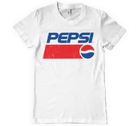 Licence Officielle Pepsi - Classique Délavé Logo Homme T-Shirt