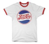 Licence Officielle Pepsi - Rétro Logo Contraste T-Shirt