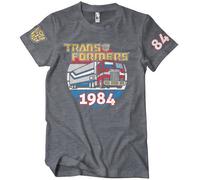 Licence Officielle Transformers Optimus Prime De 1984 Homme T-Shirt S-2XL Taille