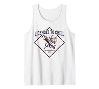 Licence pour Chill Funny HVAC Technician Refrigeration Humour Débardeur