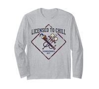 Licence pour Chill Funny HVAC Technician Refrigeration Humour Manche Longue